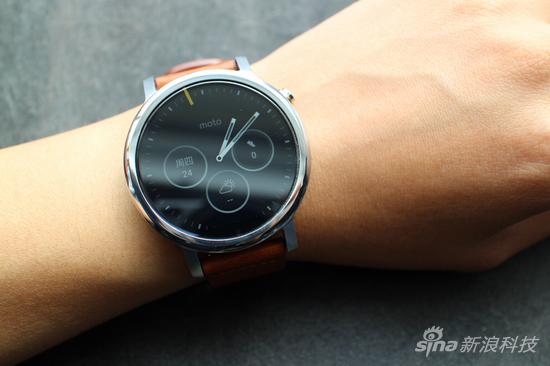 基于安卓的高颜值moto 360手表评测