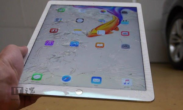 围观：iPad Pro跌落测试