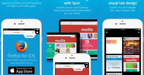 Firefox浏览器今日正式登陆iOS平台