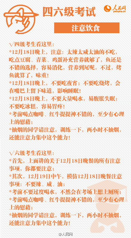 四六级明日开考 这些你必须知道