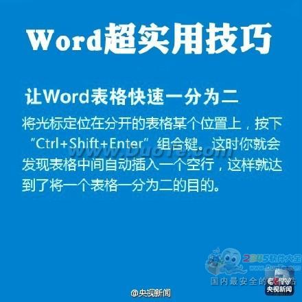 实用教程：八个超实用Word技巧!