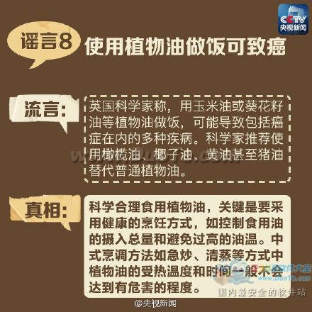 八大“科学”流言 别再上当了!