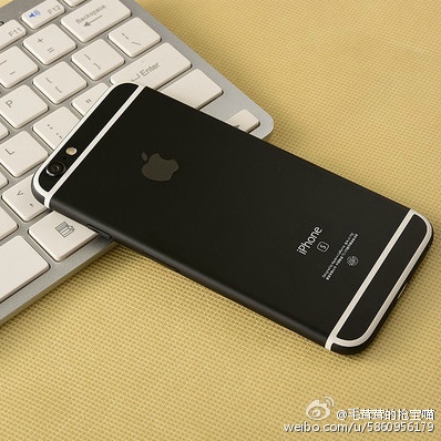 网友曝光限量版黑宝石iphone 6s