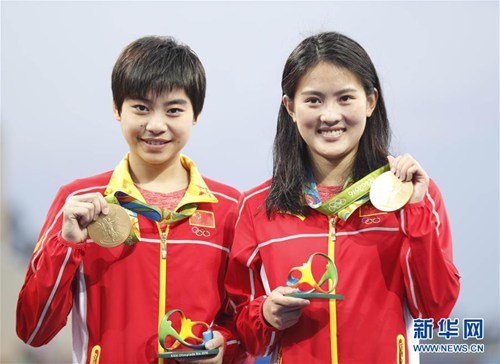 女双十米台五连冠 为中国队摘掉第七枚金牌