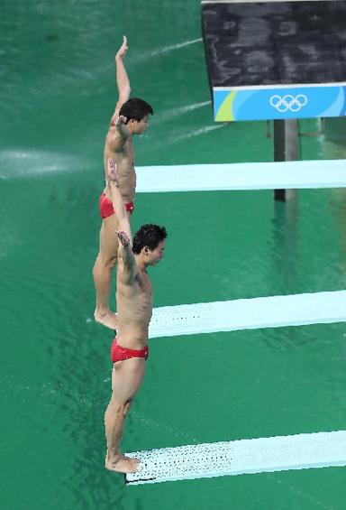 里约奥运会直播间：男子双人跳水3米板 秦凯曹缘摘铜视频