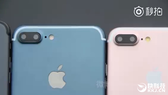 IPhone7最终机模曝光将于9月发售 新增纯黑海蓝两色【图】