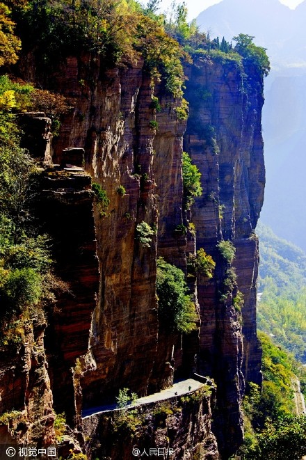 世界上最危险的村庄郭亮村实则为旅游村 举起手来曾在此取景