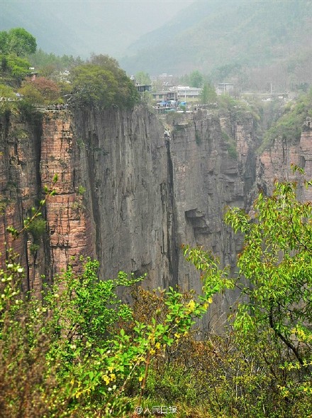 世界上最危险的村庄郭亮村实则为旅游村 举起手来曾在此取景