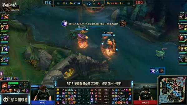 《英雄联盟（LOL）》S6中国俱乐部首秀：EDG出师不利