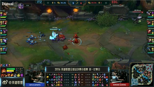 《英雄联盟（LOL）》S6中国俱乐部首秀：EDG出师不利