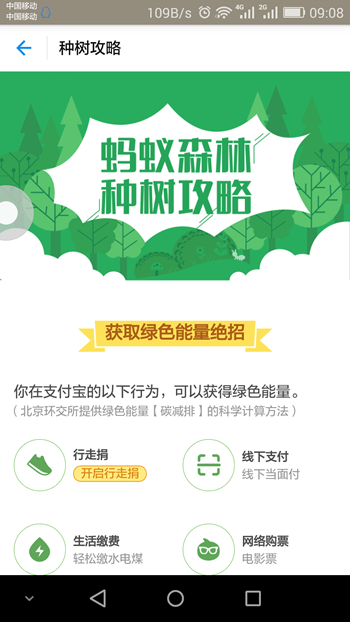 支付宝蚂蚁森林有什么用？支付宝蚂蚁森林怎么玩