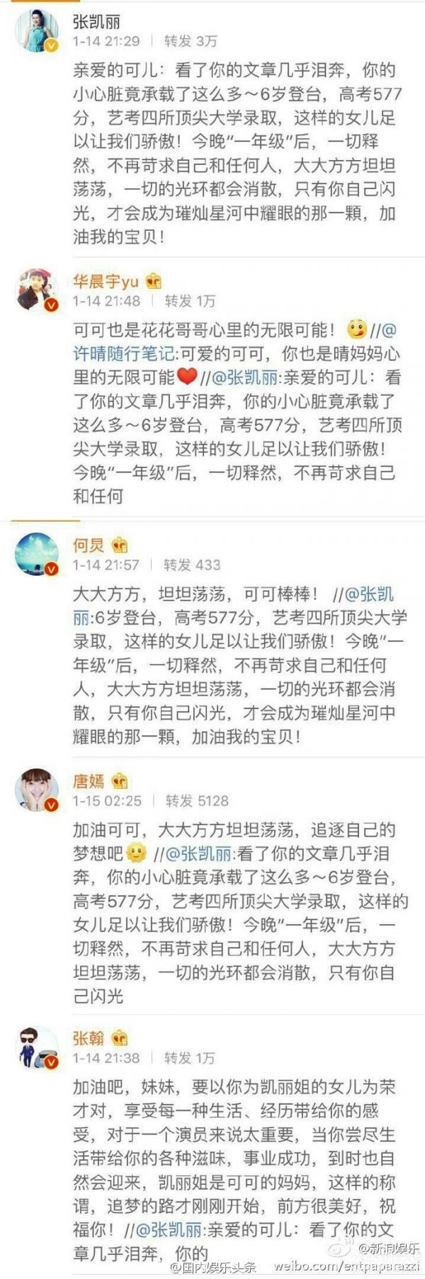 张可盈的妈妈是张凯丽吗？张可盈我是凯丽的女儿全文曝光