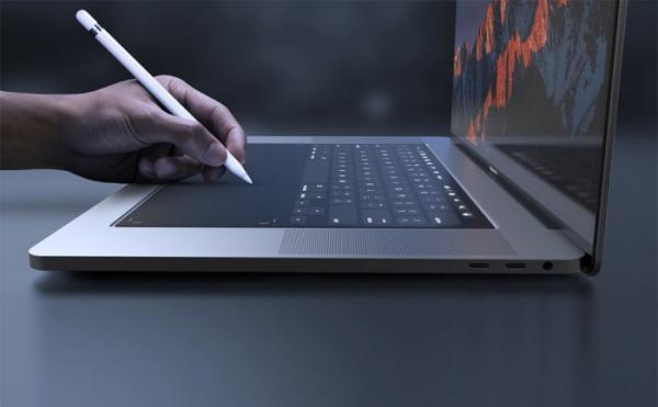 MacBook Pro意图设计：触控屏取代整个键盘