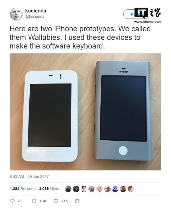 怀念！苹果初代iPhone两款原型机曝光！