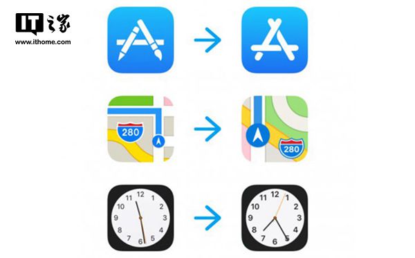 地图亮了！苹果iOS11 Beta 6再改多款App图标