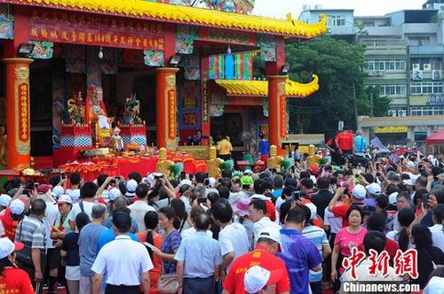 金身赴台 妈祖是台湾最主要的宗教信仰