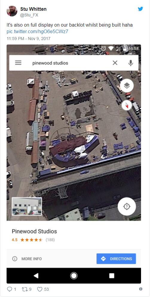 真厉害：《星战》千年隼号藏身地被谷歌卫星地图给收录了