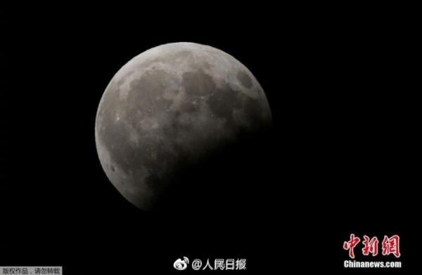 超级蓝色血月几点可以看？31日晚19:48-23:12