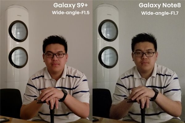 三星S9+拍照对比Note8（图源网）