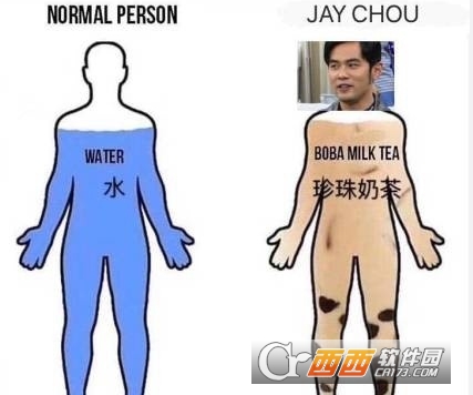 奶茶肚什么意思？为什么别人都是水我是奶茶？