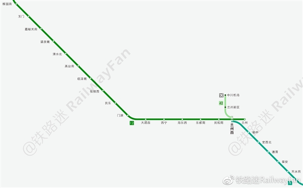 高清收藏!中国高铁线路全图最新版