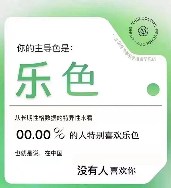 网易云性格主导色绿色 网易云性格主导色颜色性格大全[多图]图片4