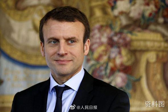 连任法国总统 发表胜选演讲