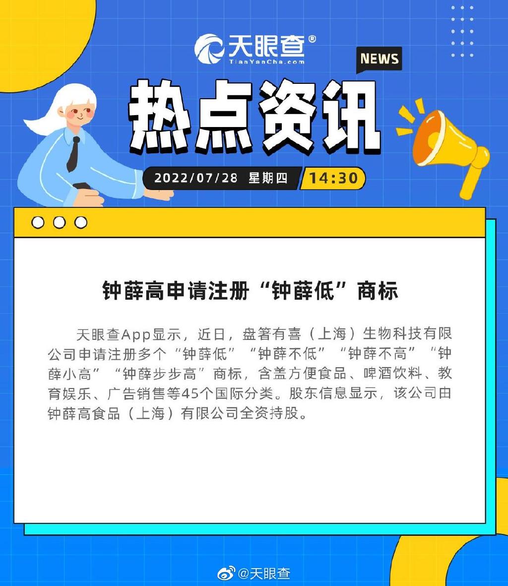 钟薛高申请注册钟薛低商标是怎么回事 钟薛高 钟薛高好吃吗