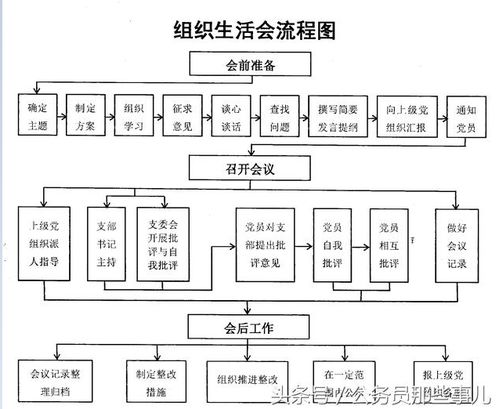 组织生活和民主评议会议流程