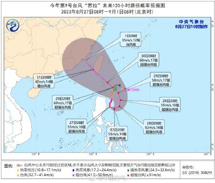 台风苏拉影响哪里 超强台风苏拉会影响到哪些区域