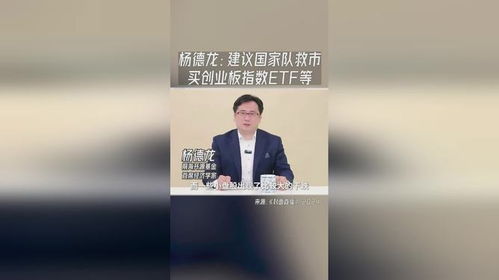 专家建议国家队救市买创业板ETF_建议国家队加大救市力度 买创业板指数ETF等彻底扭转下跌趋势