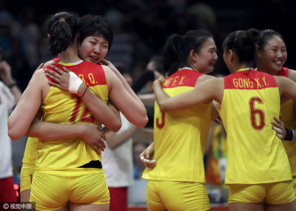 2016里约奥运会女排决赛视频录像回放：中国VS塞尔维亚