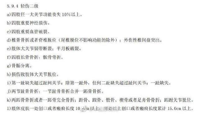 轻伤二级严重吗 二级轻伤是什么程度 二级轻伤赔偿标准及量刑