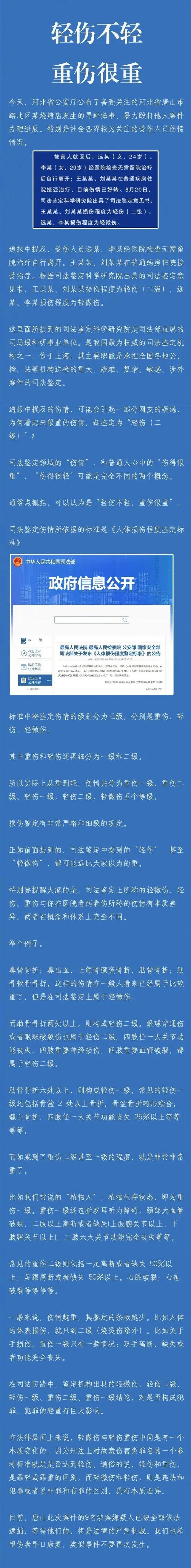 警方解读为何看起来严重却是轻伤 为什么看起来很严重却只是轻微伤或者轻伤