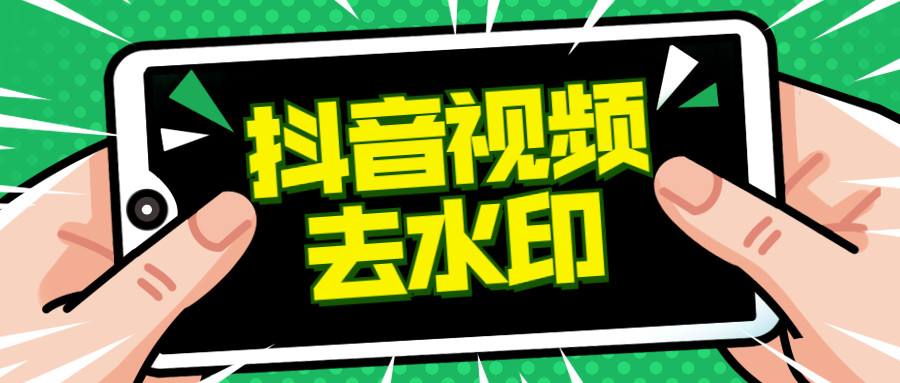 在线抖音去水印解析网址入口 免费解析在线去水印网站 无水印视频素材下载