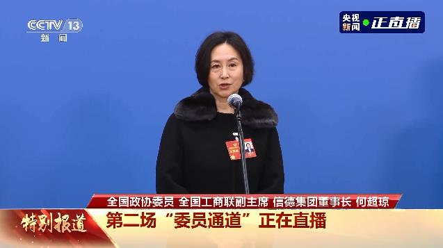 委员何超琼：我是大湾区人 香港、澳门与大湾区本来就是同根同源的一家人