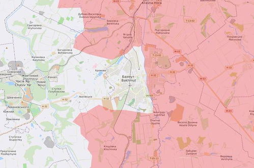 俄军巴赫穆特最新消息地图
