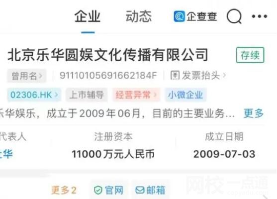 乐华娱乐被列为经营异常 始料未及真相简直令人震惊