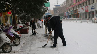 河南大雪胖东来在门口给顾客身上扫雪_扫掉顾客肩头雪 保安小哥举手之劳暖爆许昌朋友圈