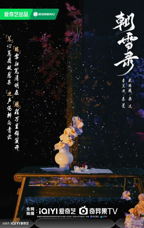 敖瑞鹏暂别朝雪录_电视剧《朝雪录》杀青，李兰迪、敖瑞鹏等领衔主演