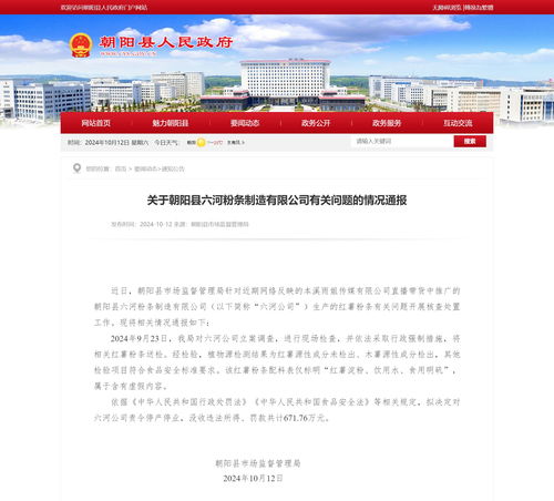 雨姐所售粉条厂家被罚671.76万元_“东北雨姐”被罚！调查情况公布