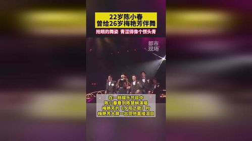 22岁陈小春曾给26岁梅艳芳伴舞_22岁陈小春曾给26岁梅艳芳伴舞——从此开启音乐传奇之路