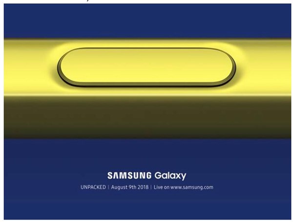 三星正式宣布：Galaxy Note 9将在8月9日纽约发布！