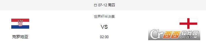 2018世界杯半决赛英格兰和克罗地亚哪个厉害?谁会赢?英格兰vs克罗地亚比分预测 附直播地址