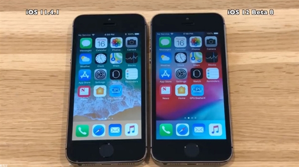 iPhone 5s亲测：旧手机升级iOS 12比iOS 11明显更快