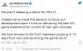 EA不会推出《FIFA21》Demo 想专注于提升游戏体验