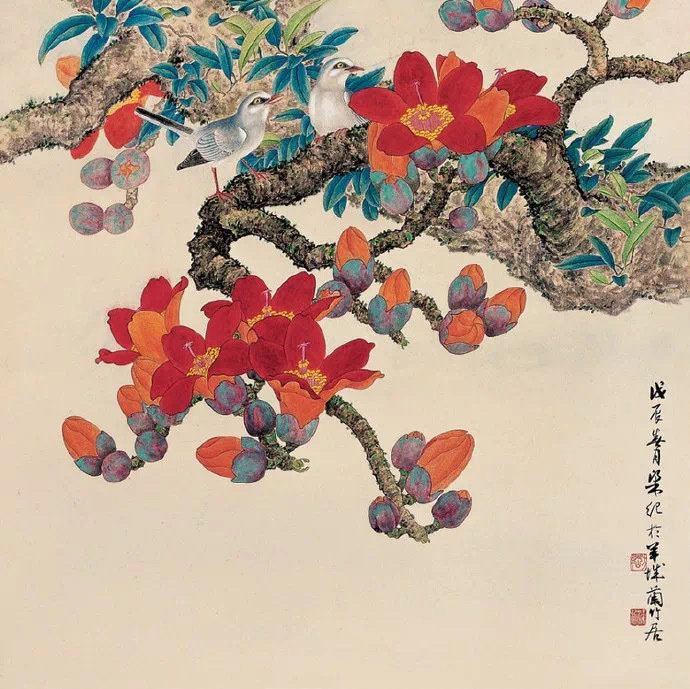 迪奥抄袭花鸟图 1575年花鸟图作品介绍