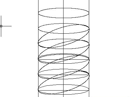 CAD中如何绘制螺旋上升图？