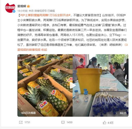 兼职摆摊后全职开店