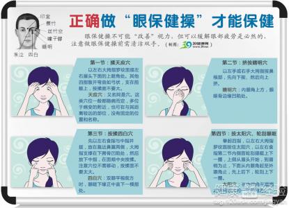 实用跟练版护眼保健操_懒人护眼保健操 5分钟赶走眼疲劳